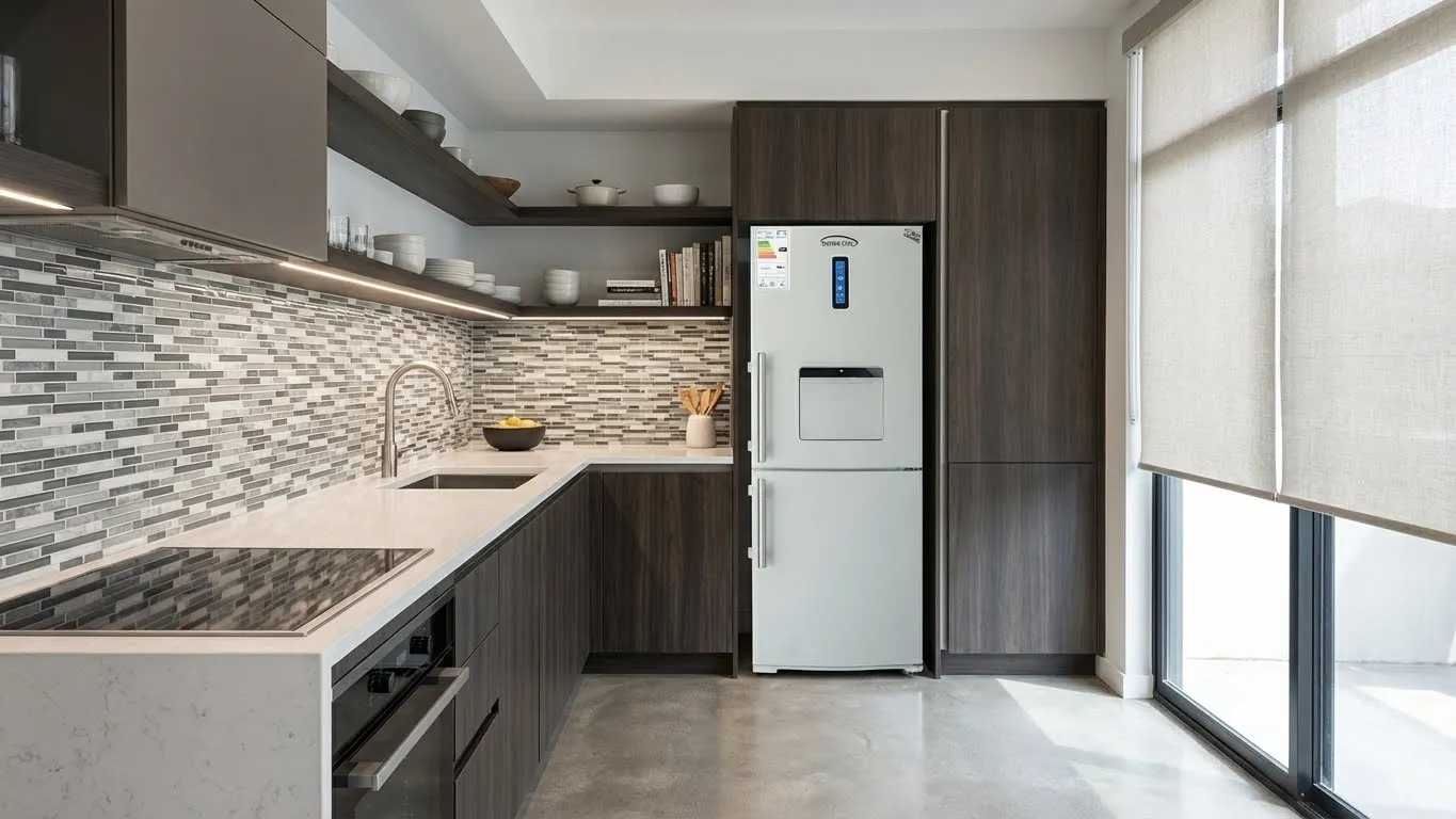 یخچال فریزر الکترواستیل ES35 سفید