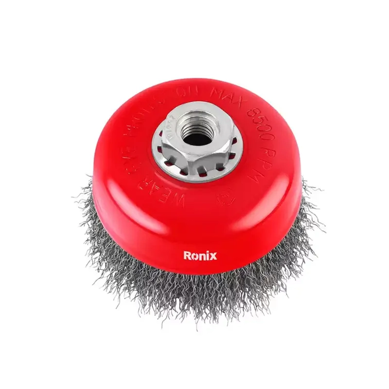 فرچه سیمی کاسه ای رونیکس 100 میلی RH-9941