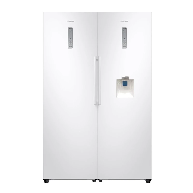 یخچال فریزر دوقلو سامسونگ مدل RZ32M7120WW-RR39M7310WW یخساز دستی آبریزدار