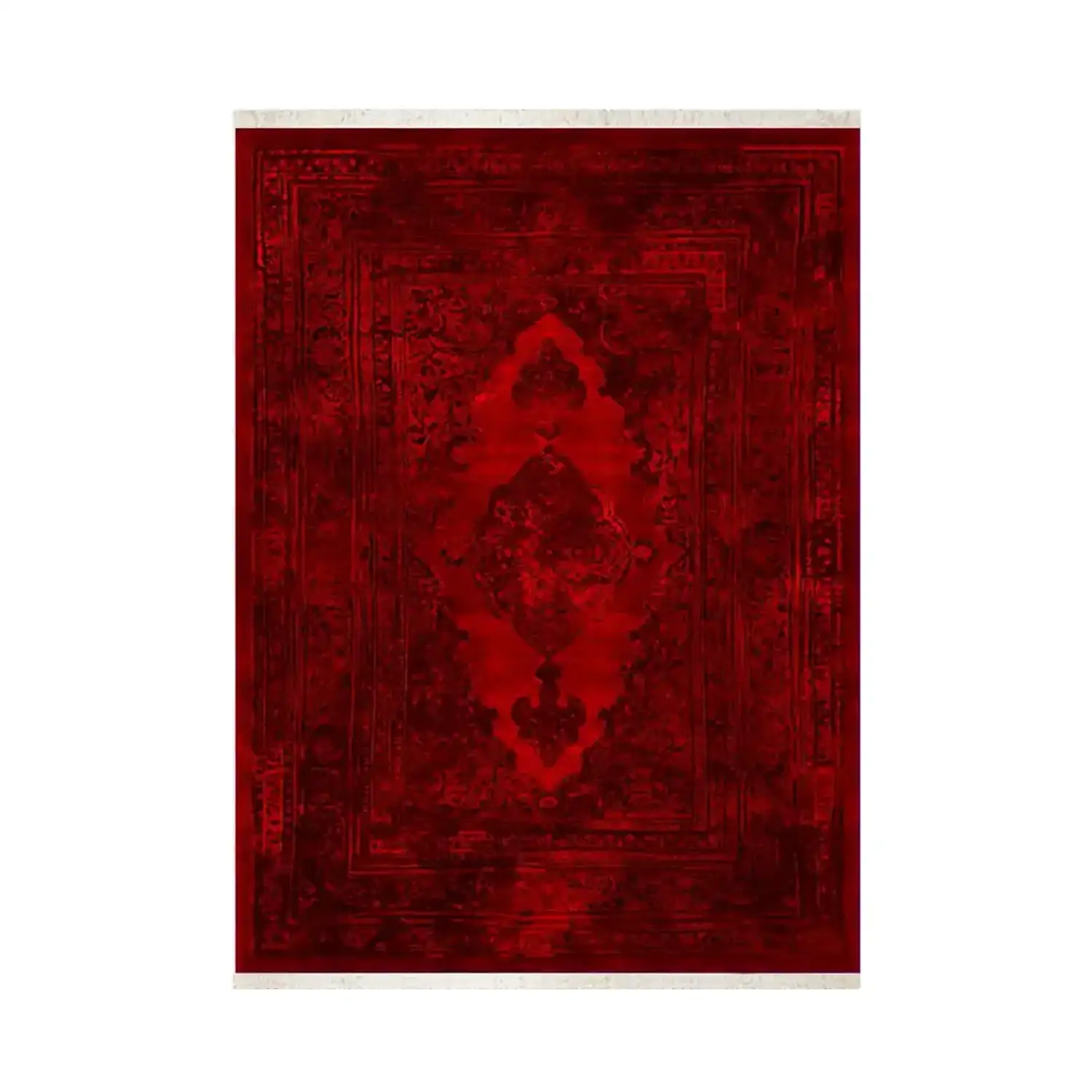 فرش ابریشم نما ماشینی ۱۲۰۰ شانه کد T1076