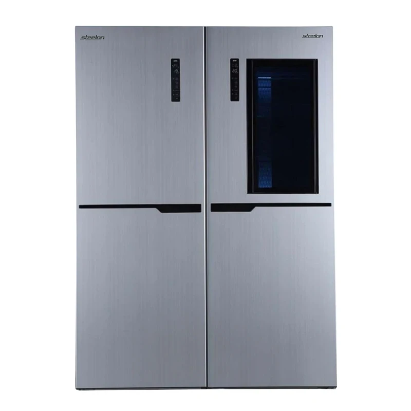 یخچال فریزر دوقلو گالری استیلون مدل Economy 2024 یخساز دستی