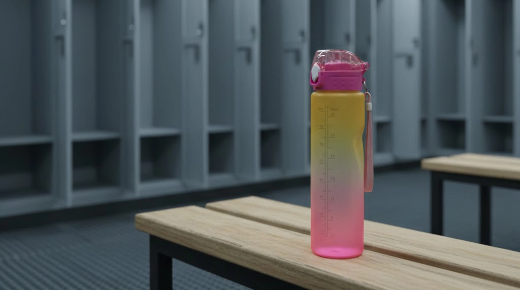 قمقمه ورزشی ریباک نی دار مات 800 میلی لیتر