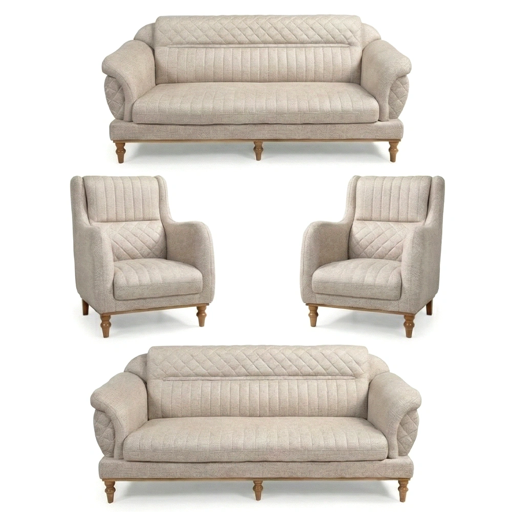 مبل ۸ نفره ژوبین برند پردیس چوب روس