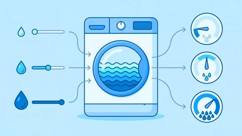 تنظیم سطح آب ماشین لباسشویی
