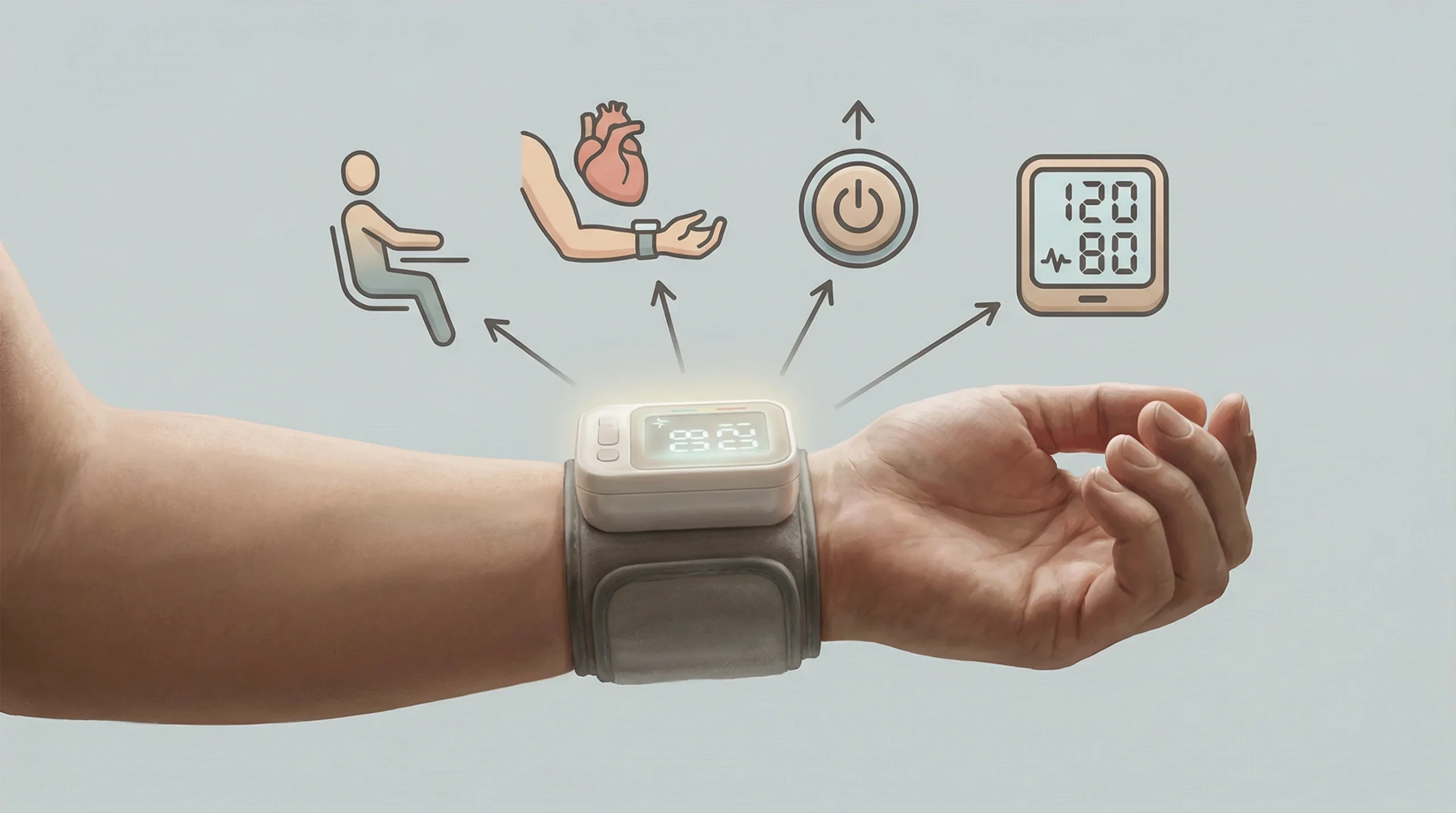 نحوه استفاده از فشار سنج مچی