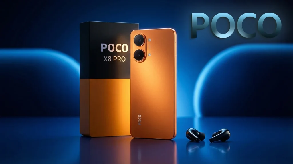 تصویری از گوشی Poco X8