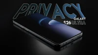 نمایشگر حریم خصوصی گلکسی S26 اولترا