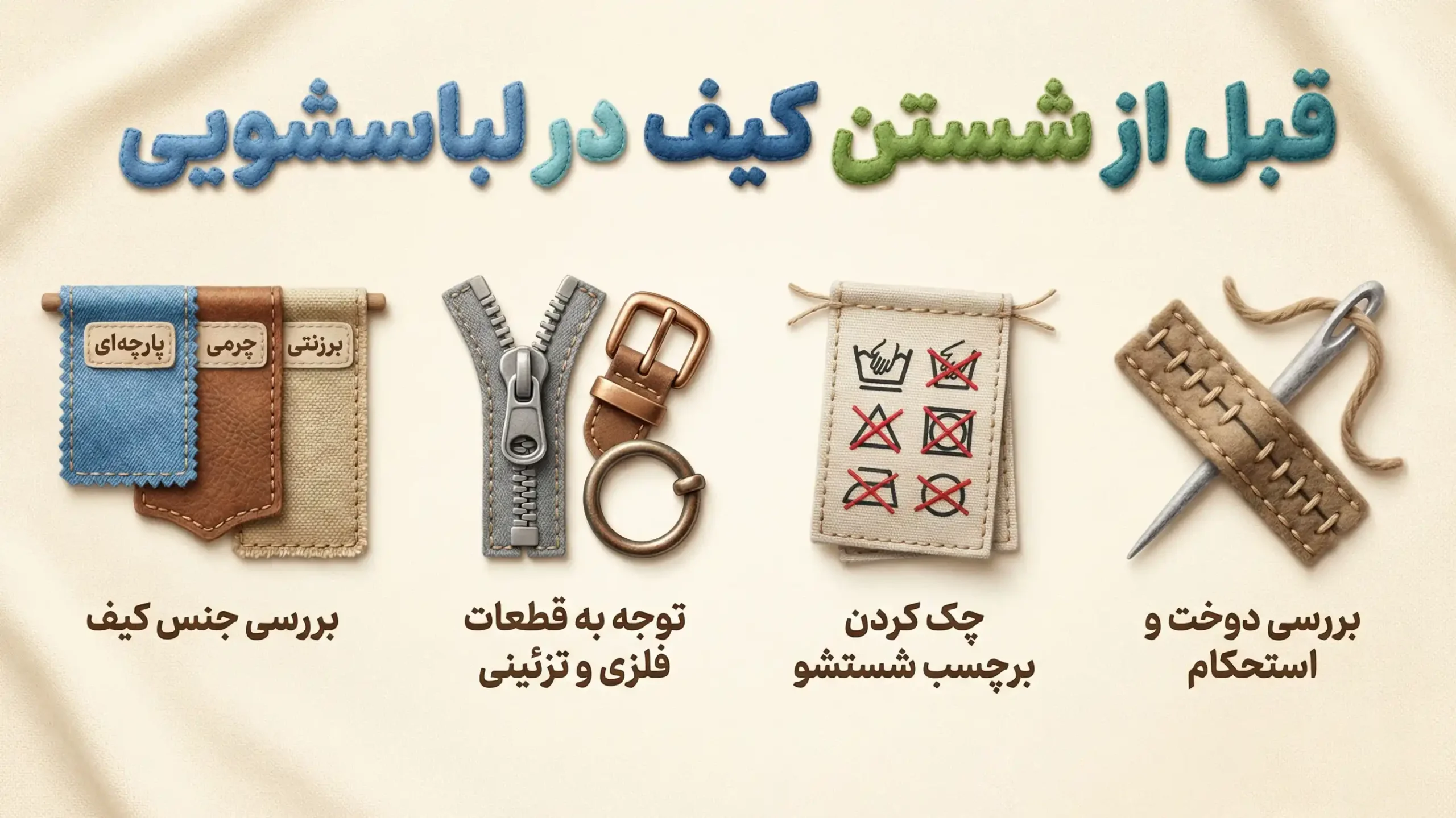 آیا شستن کیف در ماشین لباسشویی کار درستی است؟