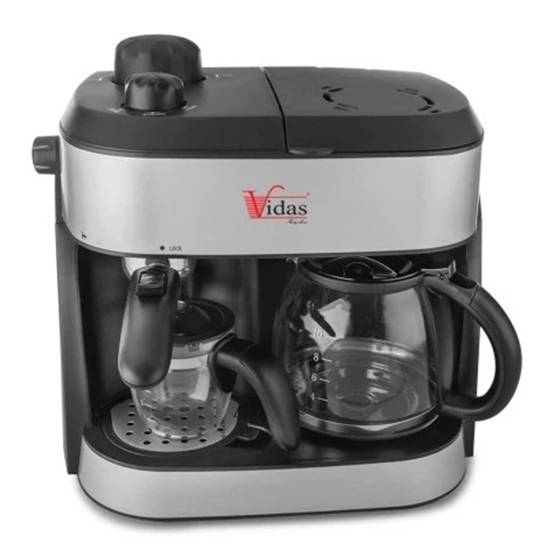 اسپرسوساز و قهوه ساز ویداس 2352 استیل 2 کاره
