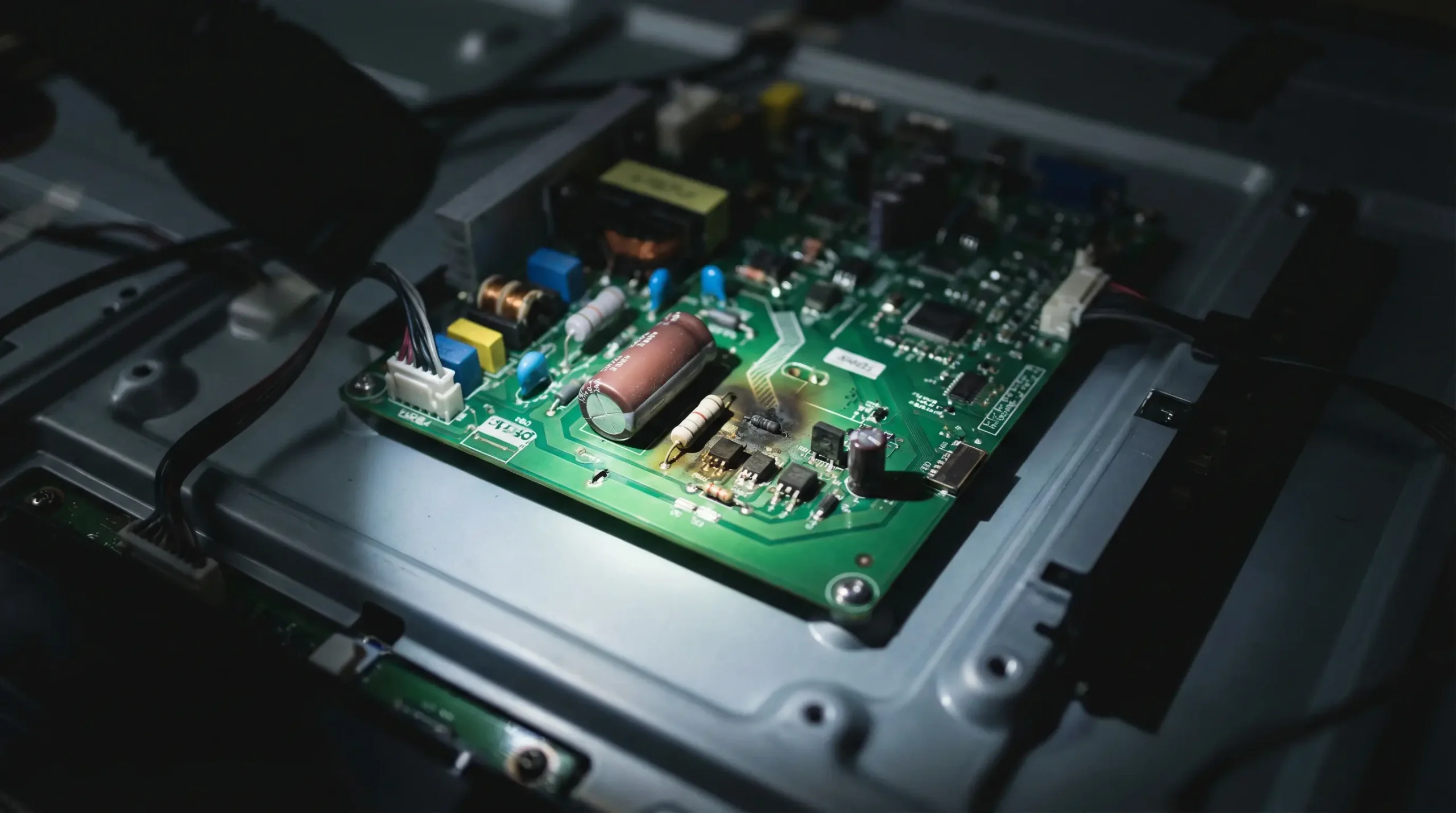 برد پاور (Power board) معیوب