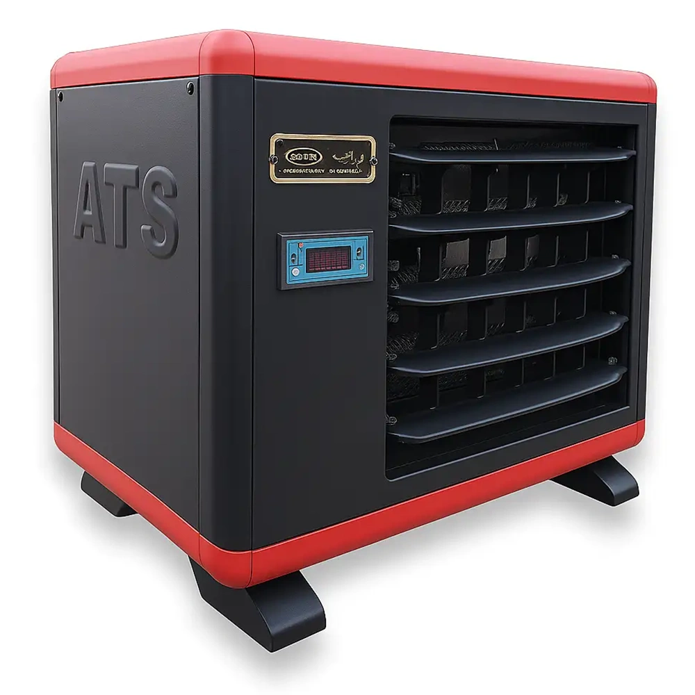 هیتر برقی فن دار آذر تهویه تک فاز طرح فورا E6000