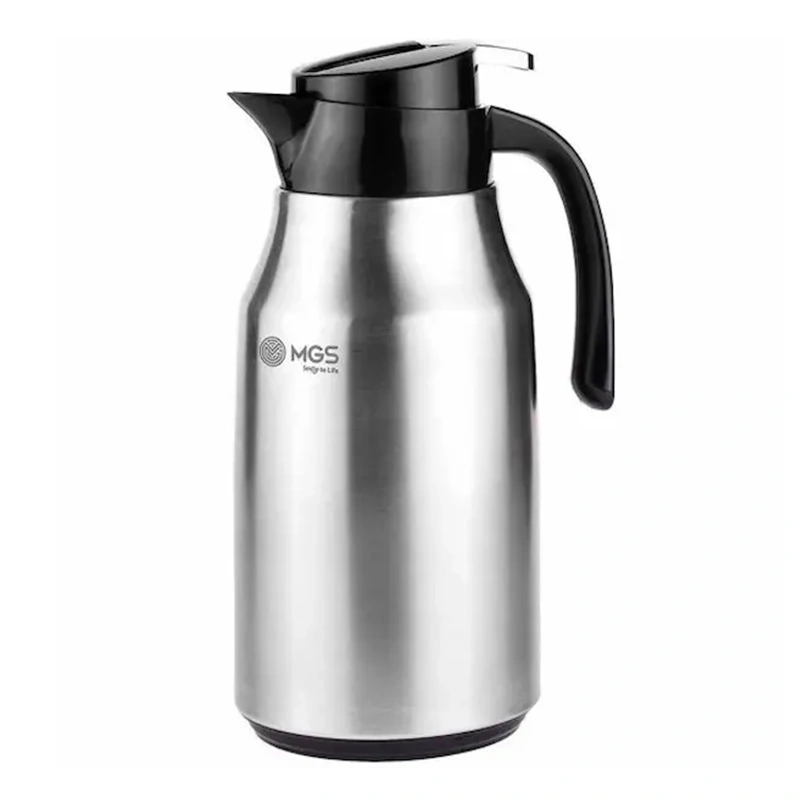 فلاسک ام جی اس 1.9 لیتری FS20113 استیل شیشه صورتی