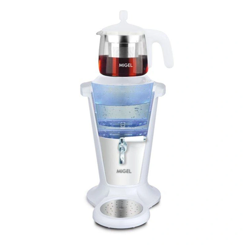 چای ساز سماوری میگل GTS-305 سفید گنجایش 3 لیتر