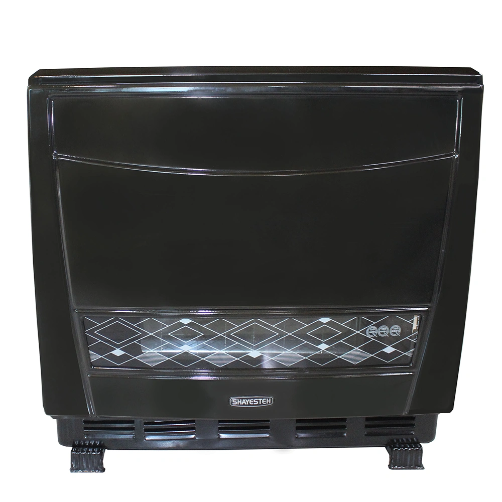 بخاری گازی شایسته دودکش دار JK15-6001 مشکی