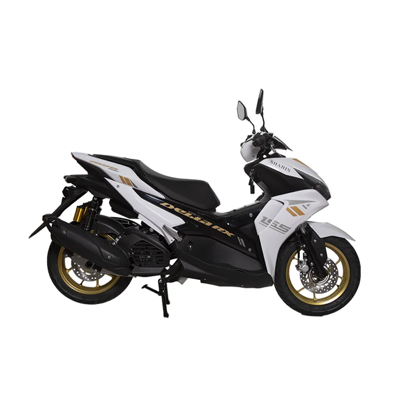 موتورسیکلت دلتا 155 طرح آیروکس (TX) ترمز دیسکی ABS آب خنک idling کیلس دزدگیر دار