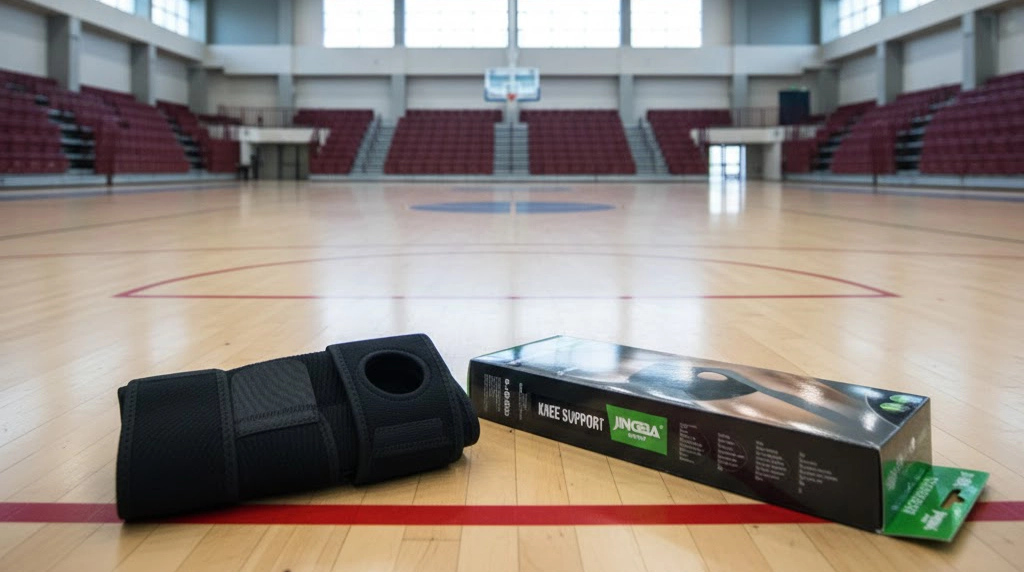 زانو بند طبی ورزشی آتل دار کد 59626