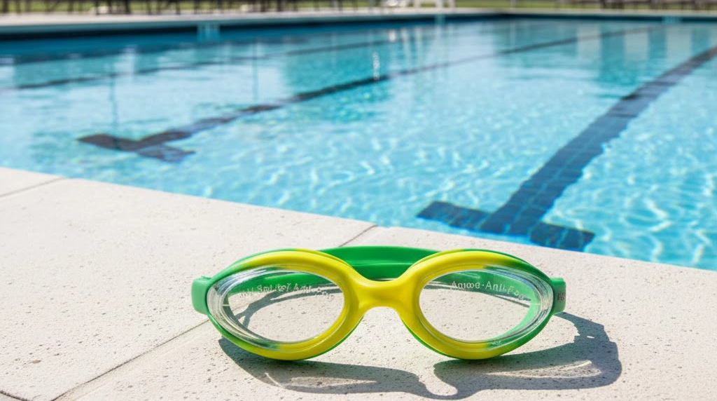 عینک شنا سیلیکونی کد 1701