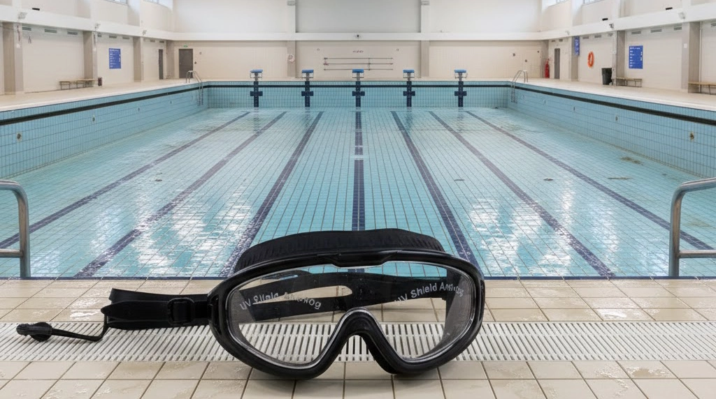 عینک شنا اسپیدو نیمه غواصی گوش گیر متصل کد 402