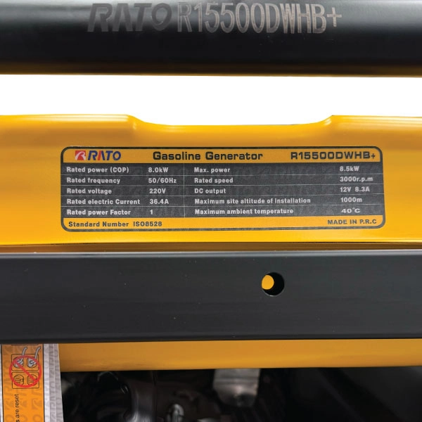 موتور برق راتو ۸.۵ کیلووات +R15500DWHB