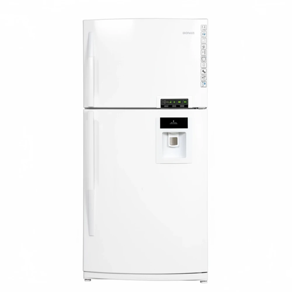 یخچال فریزر کمبی فریزر بالا دونار مدل D32-ROYAL-DNF650 آبریزدار عرض 85 سفید