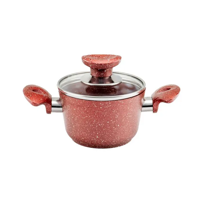 سرویس قابلمه 5 پارچه گرانیت بونرا مدل babyset Burgundy