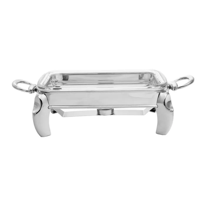 سوفله خوری متوسط مستطیل ام جی اس کد OW3102G steel