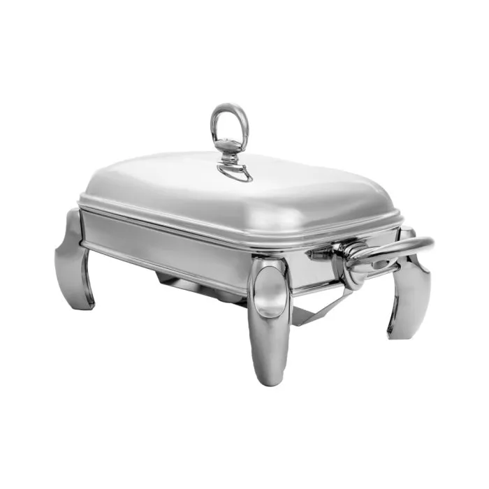 سوفله خوری متوسط مستطیل ام جی اس کد OW3102G steel