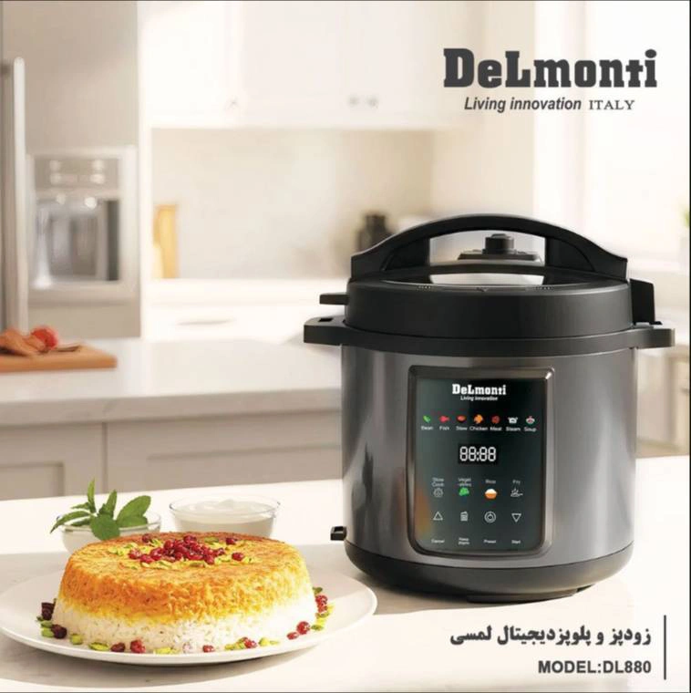 زودپز و پلوپز دلمونتی مدل DL880