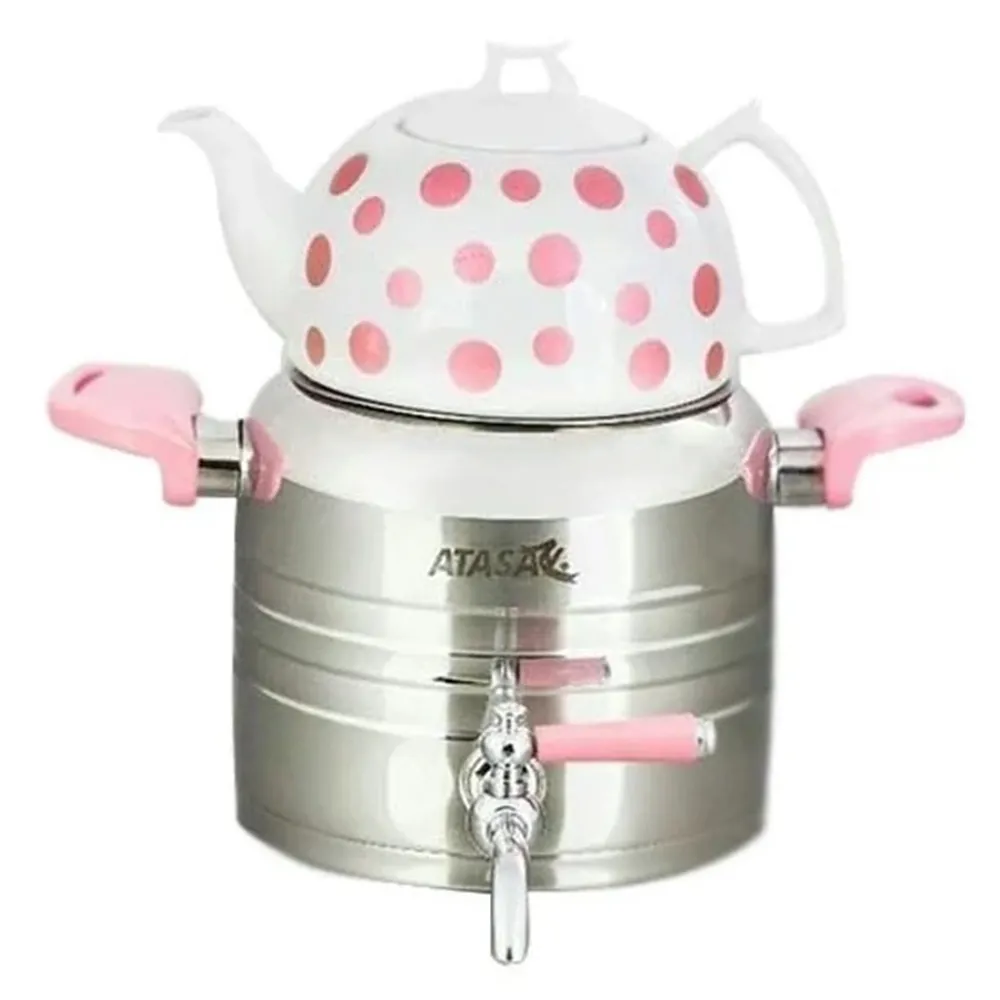 کتری و قوری 4 لیتری آتاسای Pink