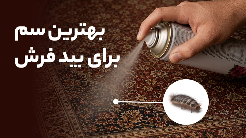 بررسی بهترین سم برای بید فرش