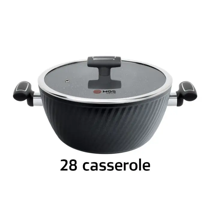 سرویس قابلمه 10 پارچه طرح فورج FR07 Black