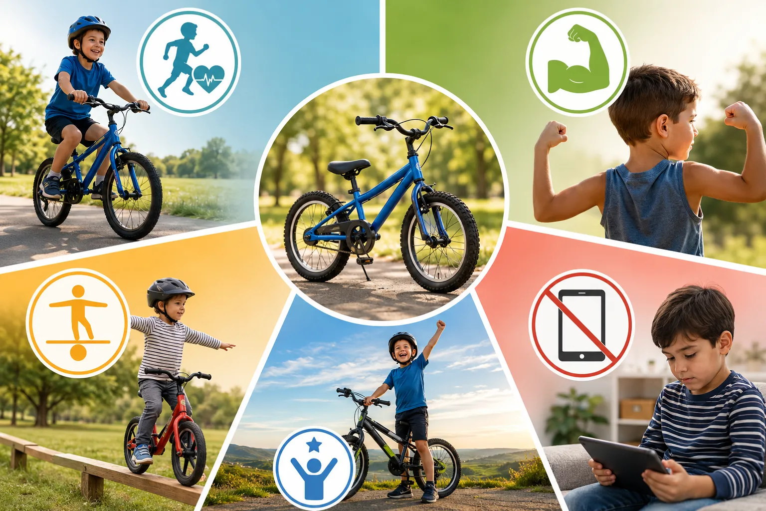 دلایل اهمیت دوچرخه برای کودک