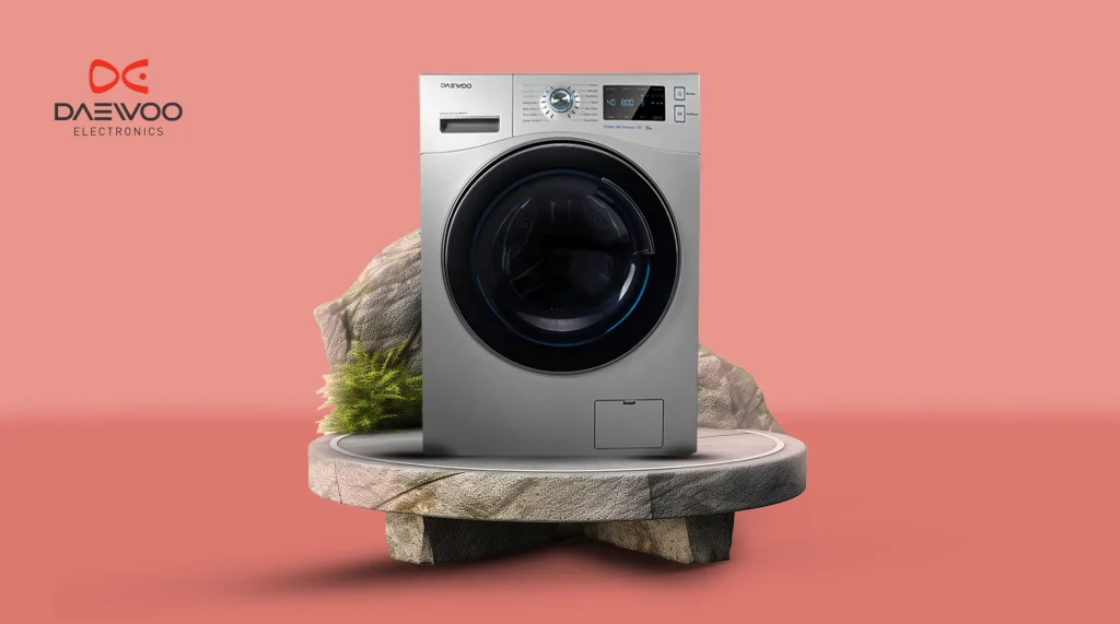 ماشین لباسشویی دوو مدل DWK-PR880S ظرفیت ۸ کیلوگرم