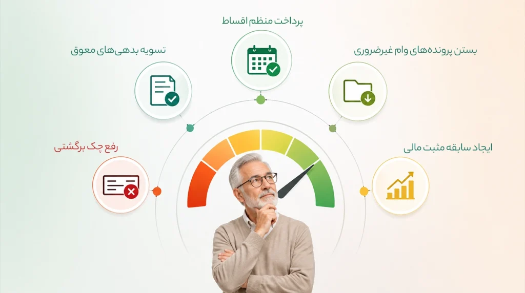 نحوه بالا بردن رتبه اعتبارسنجی