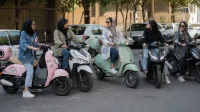 عکس موتور دخترونه