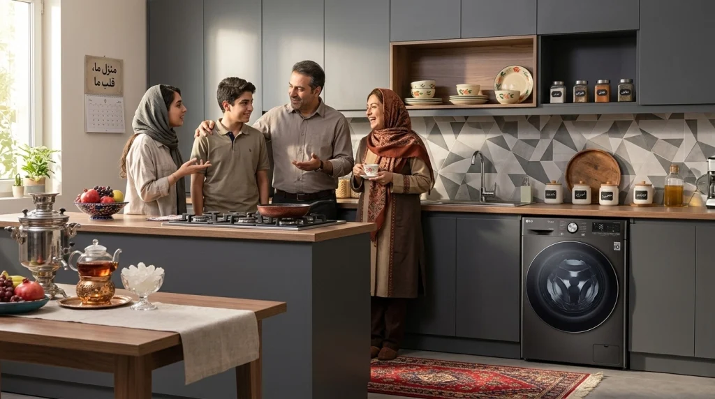 ظرفیت مناسب لباسشویی TCL برای خانواده چقدر است؟