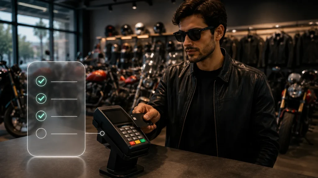 تصویری از وام 300 میلیونی خرید موتور سیکلت