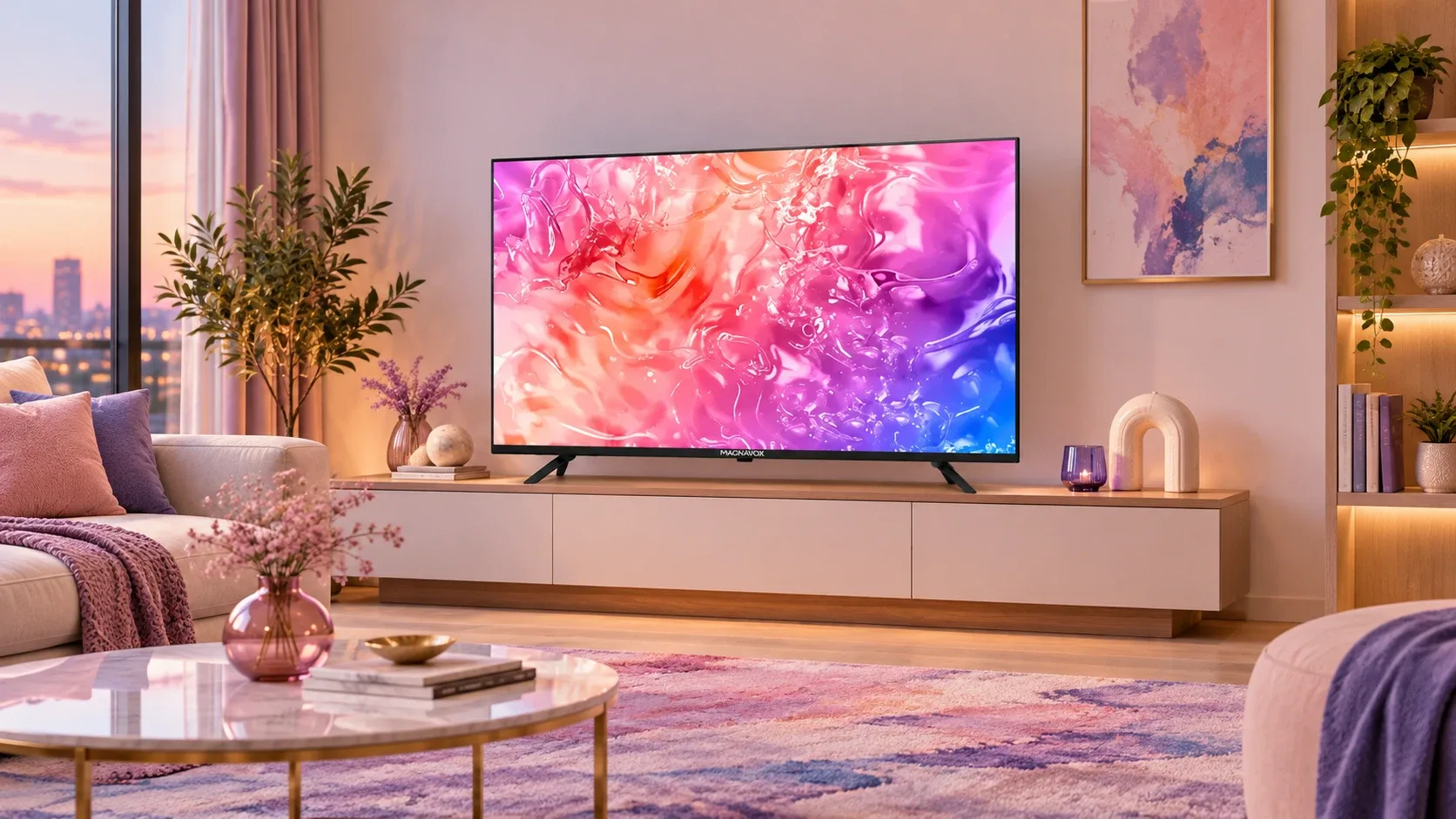 تلویزیون ال ای دی 43 اینچ مکسن مدل 43FF9100N هوشمند Full HD سیستم عامل اندروید 14