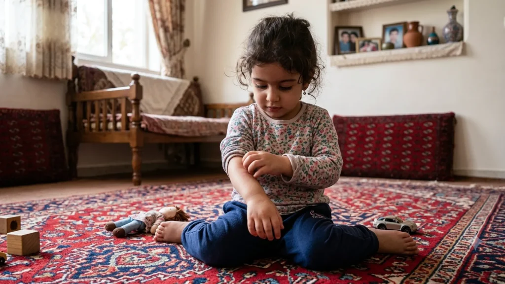 خطرات فرش بید زده