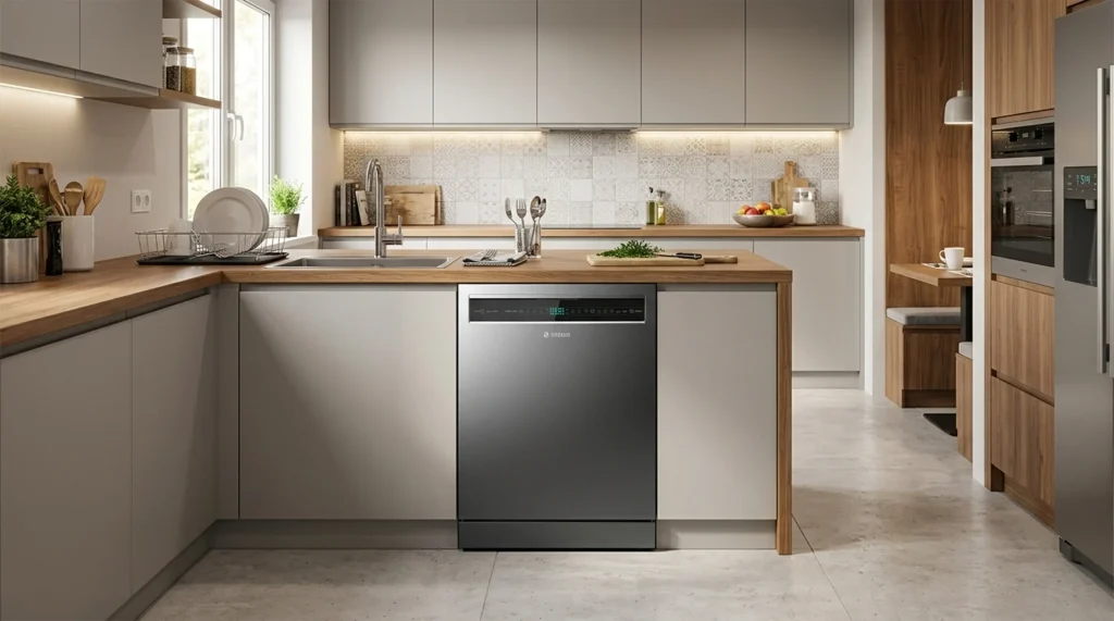 ماشین ظرفشویی اسنوا مدل SDW-A20 ظرفیت 14 نفره