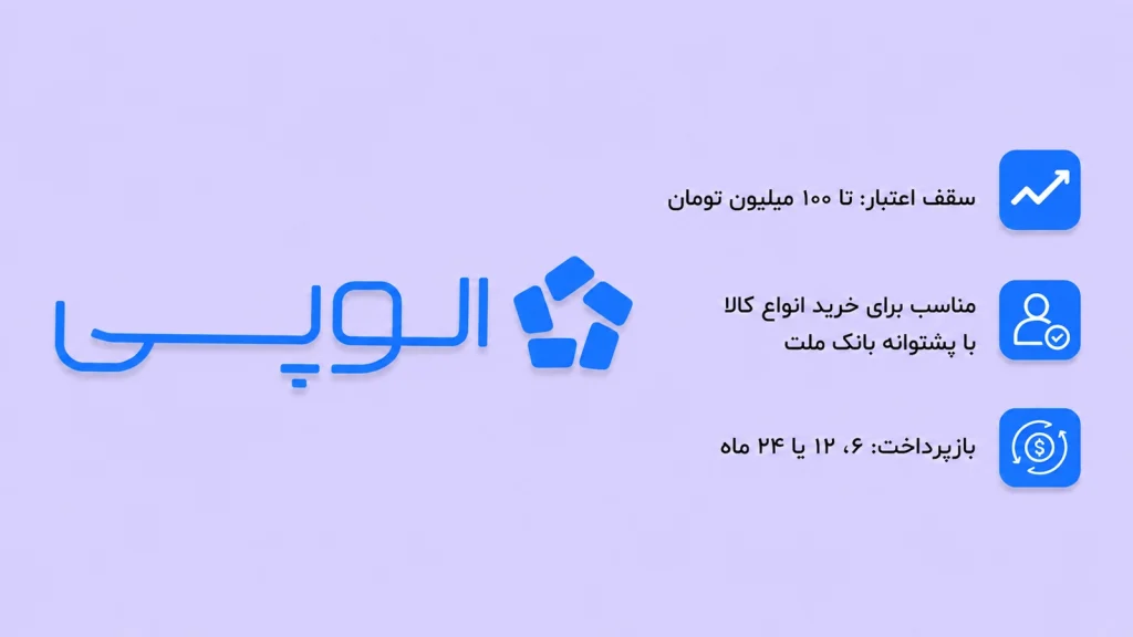 وام الوپی با پشتوانه بانک ملت