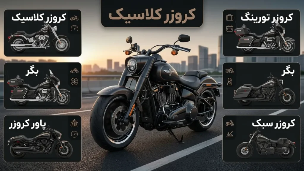 انواع موتور کروزر