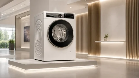 بررسی کامل ماشین لباسشویی بوش سری 8