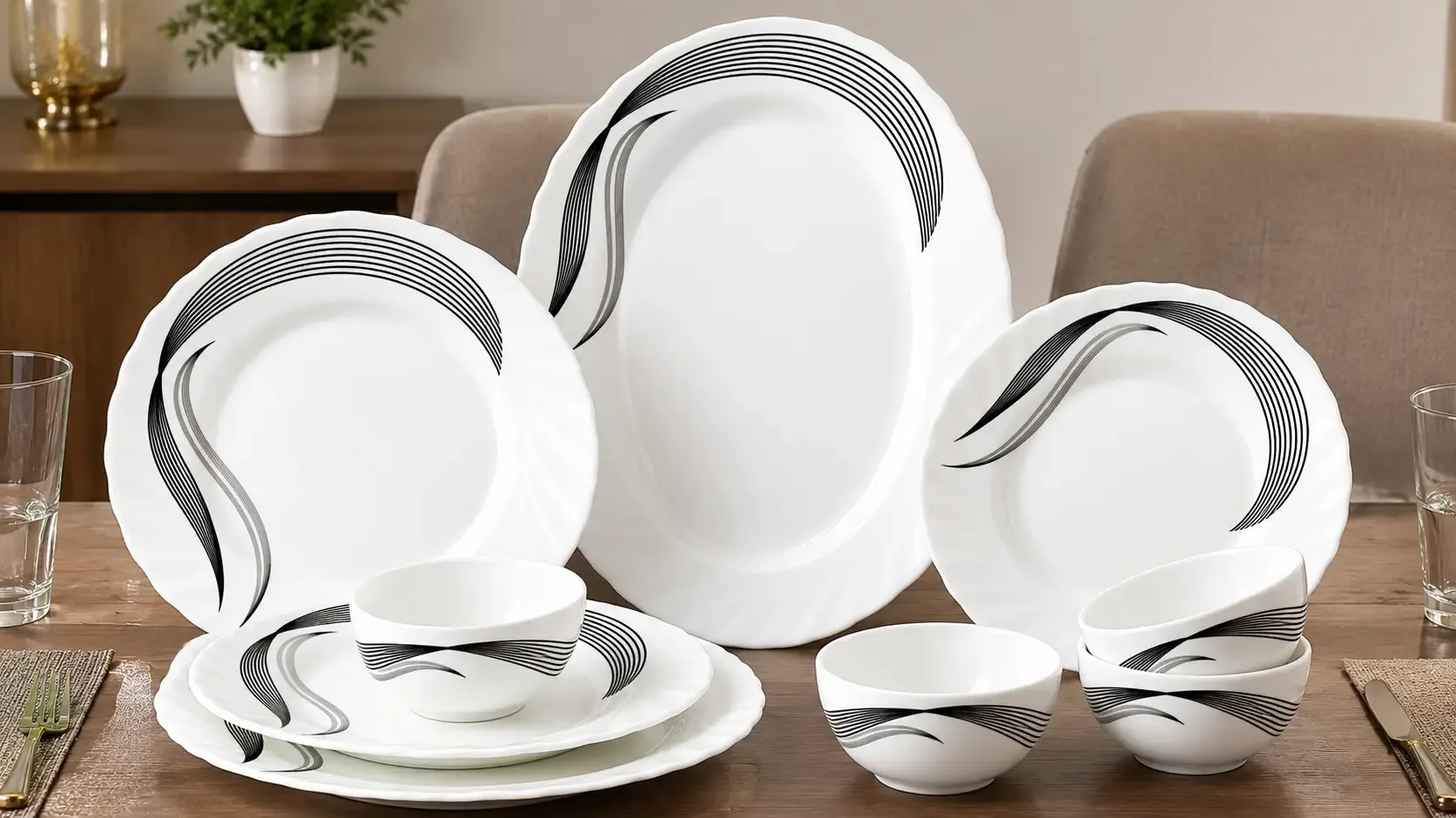 سرویس پارس اوپال 25 پارچه T602