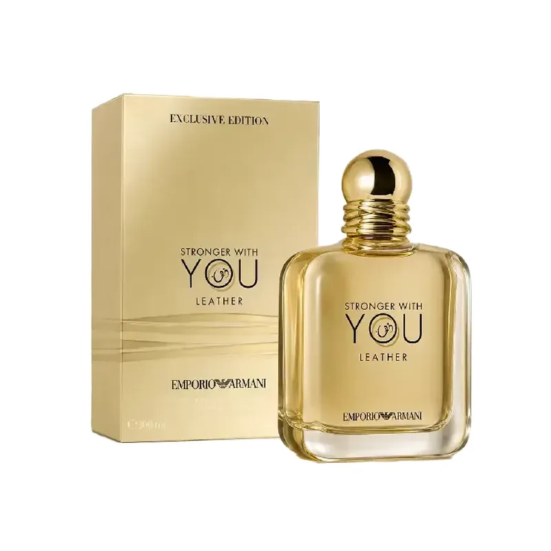 ادو پرفیوم مردانه جورجیو آرمانی استرانگر ویت یو لدر مدل Stronger With You Leather اصل