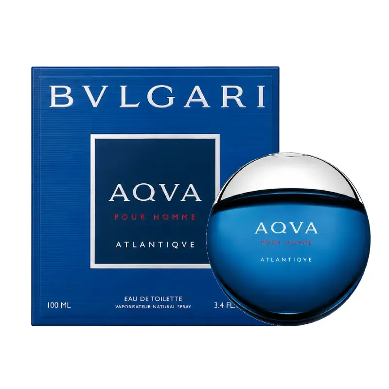 ادو تویلت مردانه بولگاری آکوا پورهوم آتلانتیک مدل Aqva Pour Homme Atlantiqve اصل