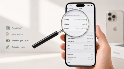 چگونه آیفون‌های ریفربیشد و تعویضی را تشخیص دهیم؟
