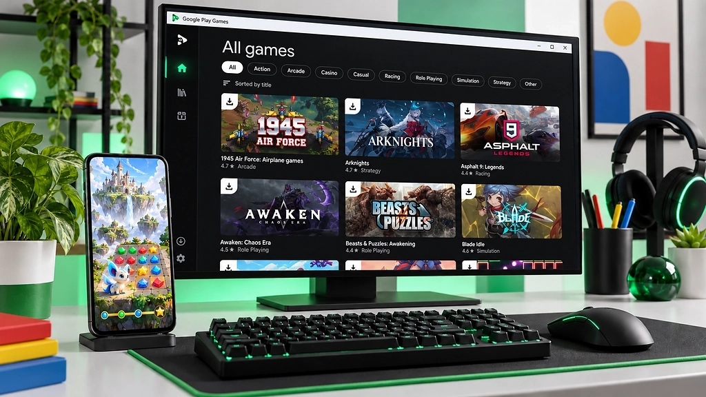 اجرای بازی اندرویدی با Google Play Games