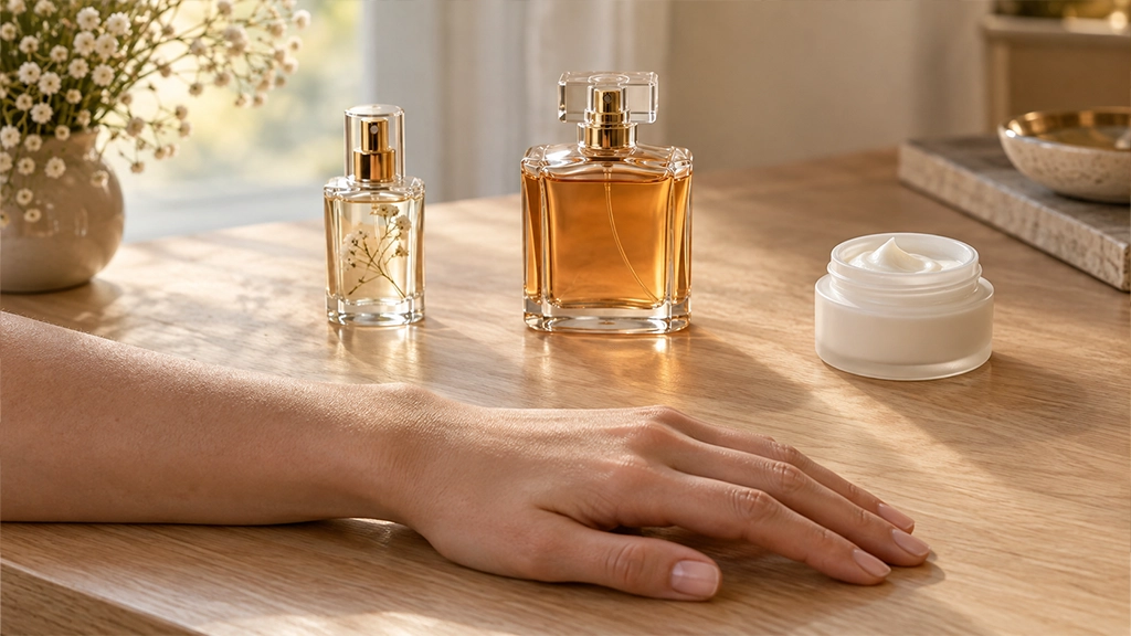آموزش تکنیک لایه‌سازی عطر به روش همبرگر
