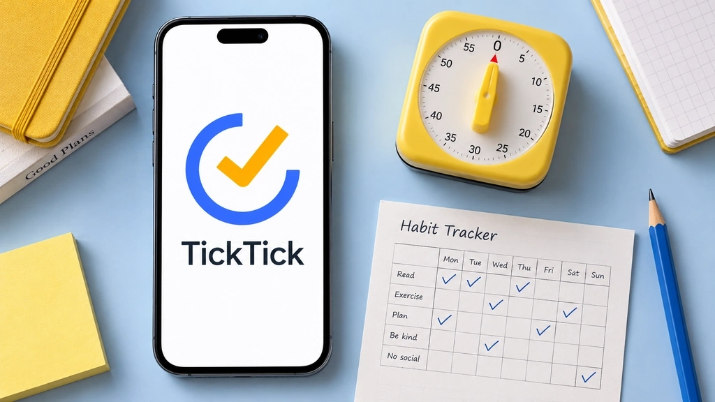 TickTick؛ بهترین اپ همه‌کاره